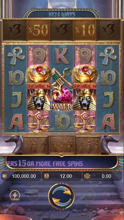 เกมสล็อต Anubis Wrath จาก PG SLOT