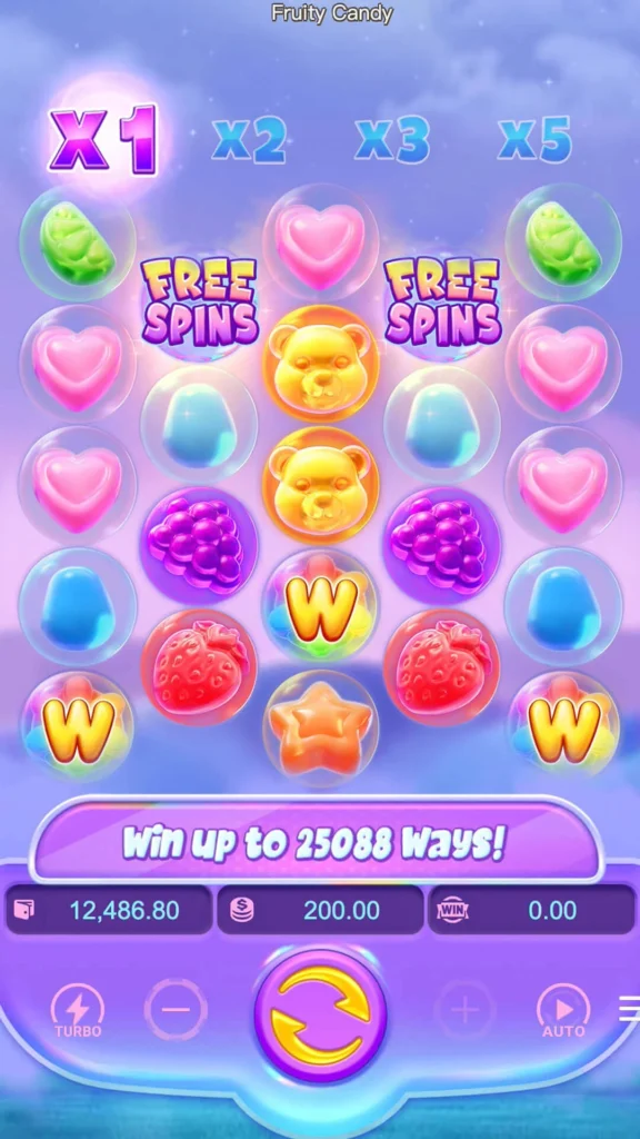 Fruity Candy รีวิวเกมสล็อต