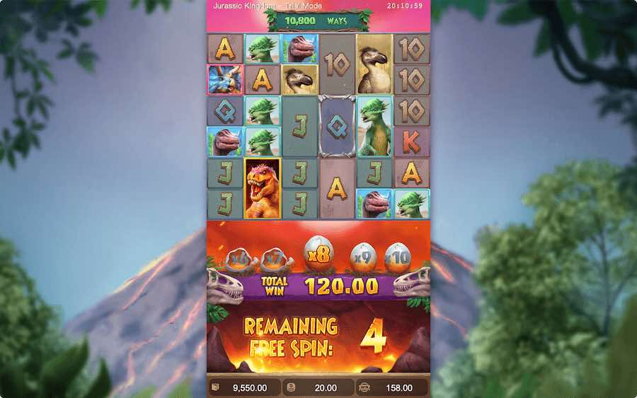 Jurassic kingdom เกมสล็อต