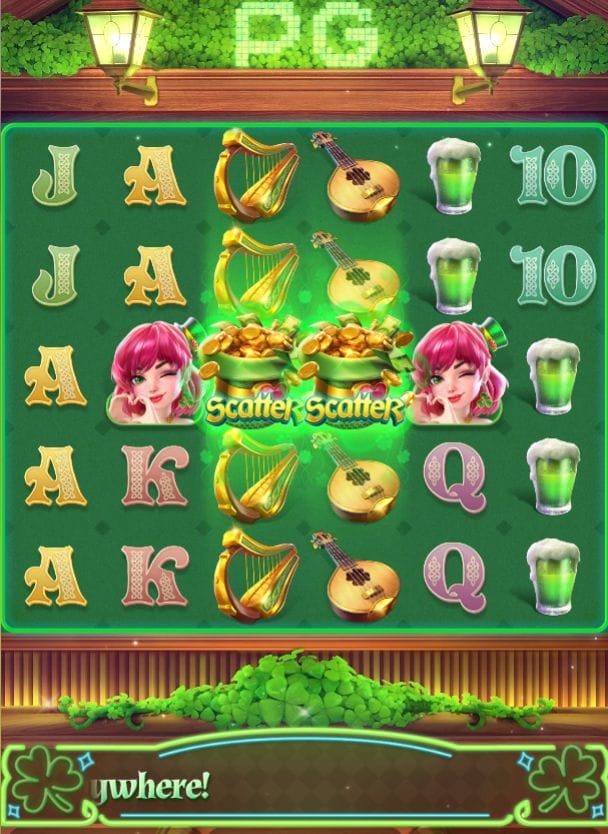เกมสล็อต Lucky Clover Lady ค่าย PG