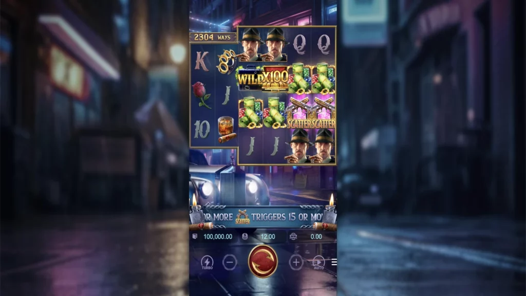 เกมสล็อต Mafia Mayhem