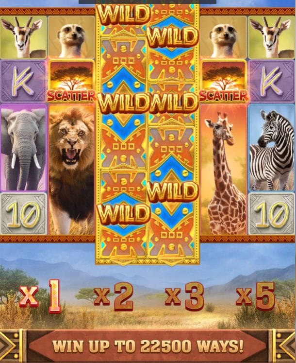 เกมสล็อต Safari Wilds