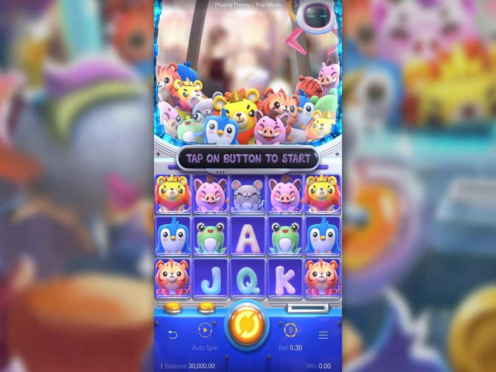 เกมสล็อต Plushie Frenzy คลั่งไคล้ตุ๊กตาขนฟู
