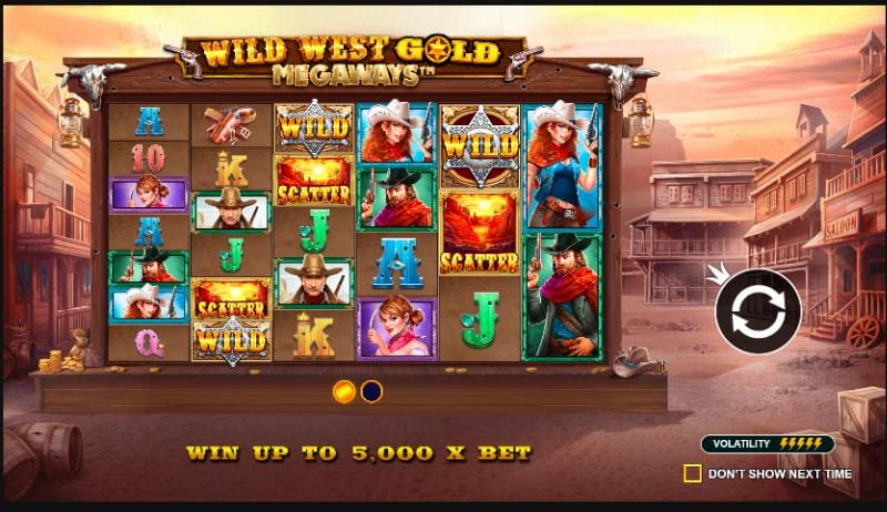เกมสล็อต Wild West Gold