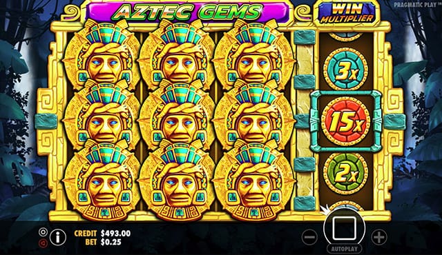 เกมสล็อต Aztec gems