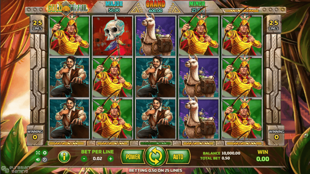 เกมสล็อต Gold Trail