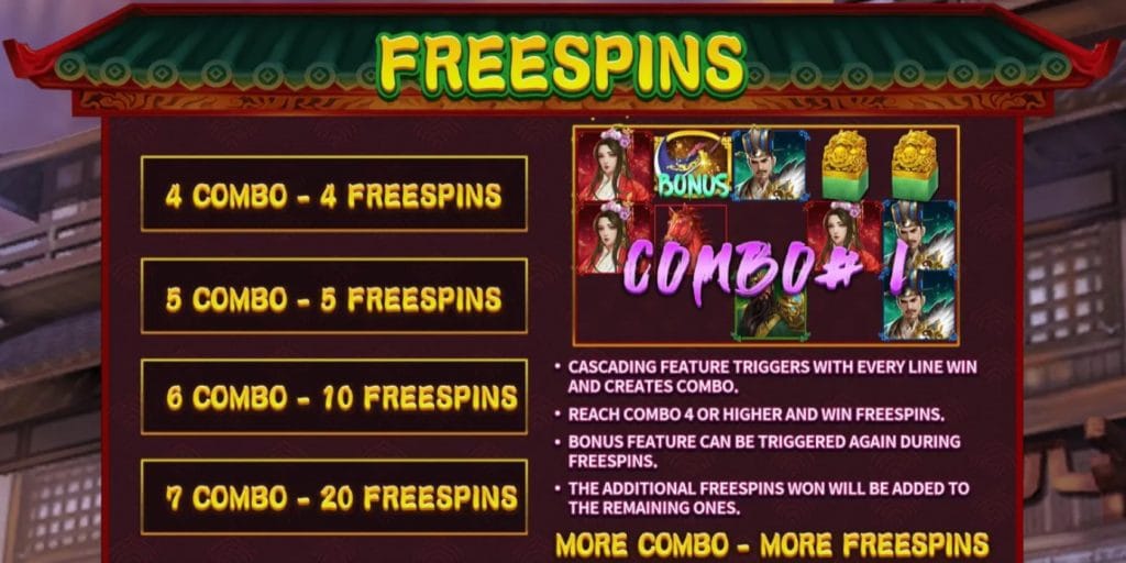 เกมสล็อต Three kingdoms 2 สามก๊ก 2